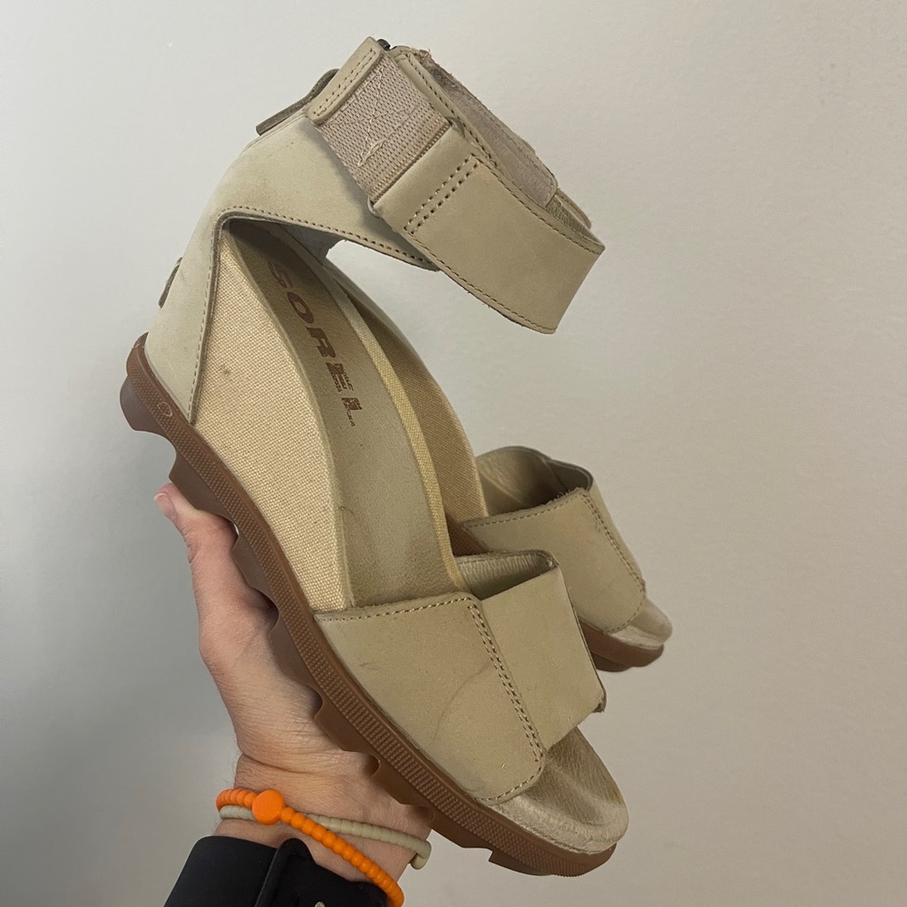 SOREL wedge sandals 6.5 women’s